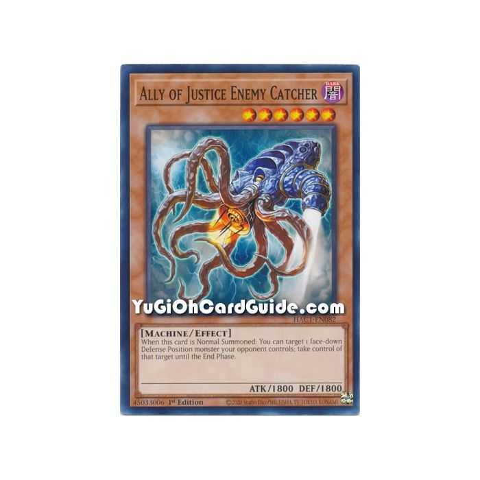 Ally of Justice Enemy Catcher (Common) – Hidden Arsenal Chapter 1 | Carta YUGIOH en México