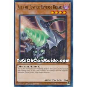 Ally of Justice Reverse Break (Common) – Hidden Arsenal Chapter 1 | Carta YUGIOH en México