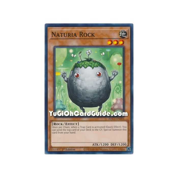 Naturia Rock (Common) – Hidden Arsenal Chapter 1 | Carta YUGIOH en México