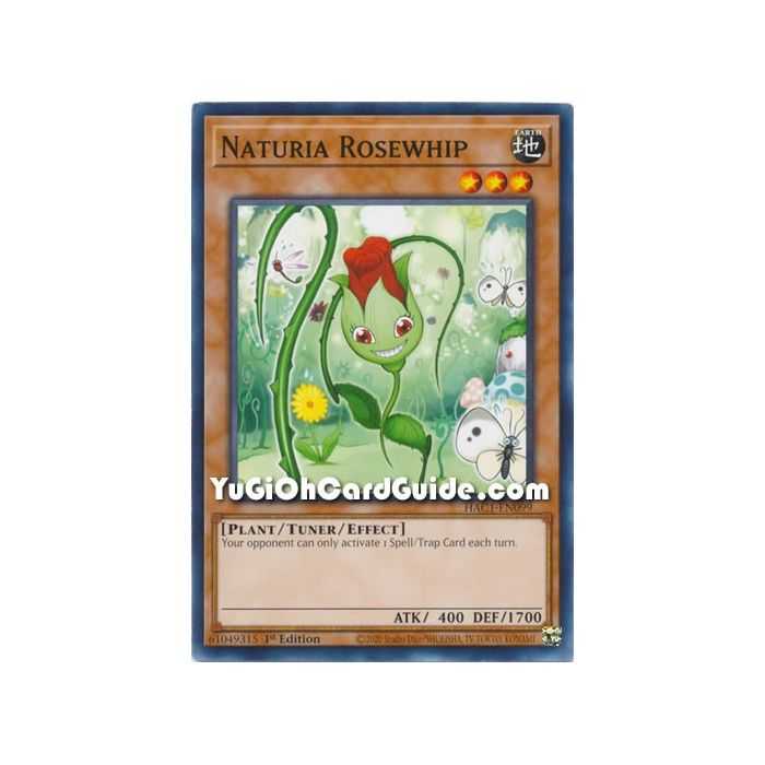 Naturia Rosewhip (Common) – Hidden Arsenal Chapter 1 | Carta YUGIOH en México