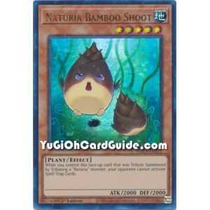 Naturia Bamboo Shoot (Ultra Rare/Duel Terminal) – Hidden Arsenal Chapter 1 | Carta YUGIOH en México
