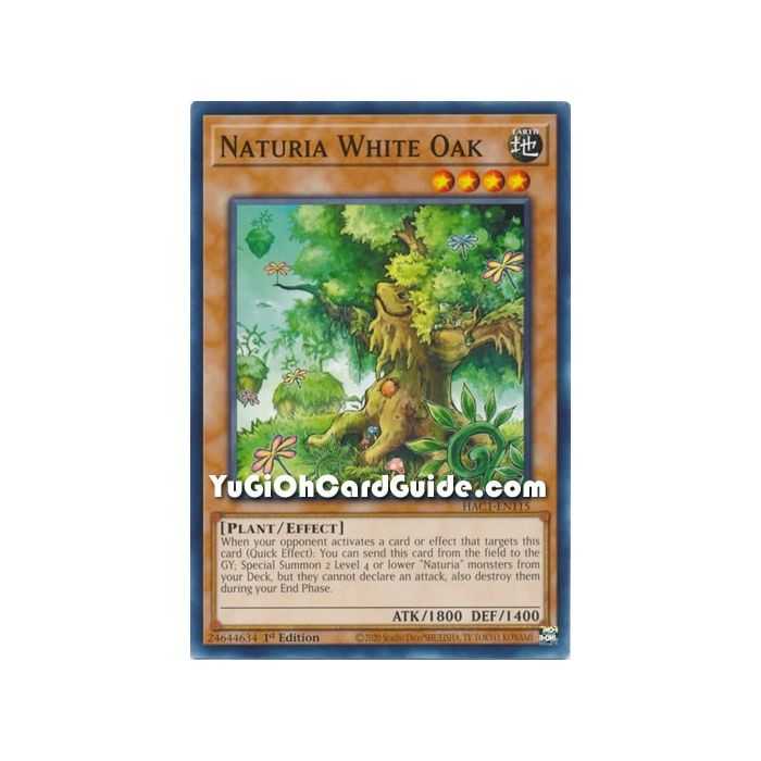 Naturia White Oak (Common) – Hidden Arsenal Chapter 1 | Carta YUGIOH en México
