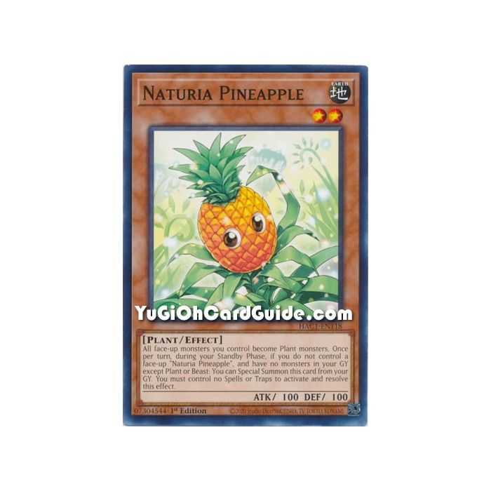 Naturia Pineapple (Common) – Hidden Arsenal Chapter 1 | Carta YUGIOH en México