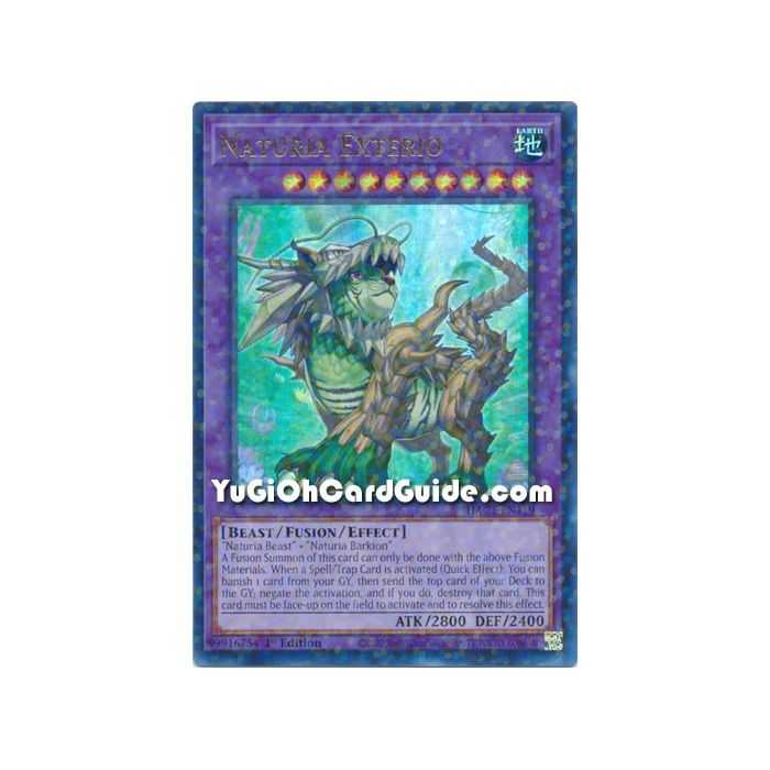 Naturia Exterio (Ultra Rare/Duel Terminal) – Hidden Arsenal Chapter 1 | Carta YUGIOH en México