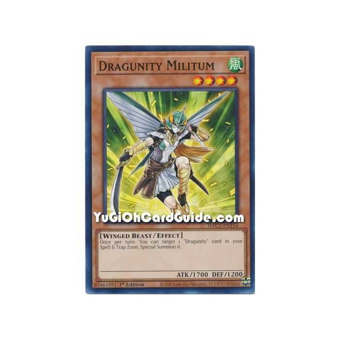 Dragunity Militum (Common) – Hidden Arsenal Chapter 1 | Carta YUGIOH en México