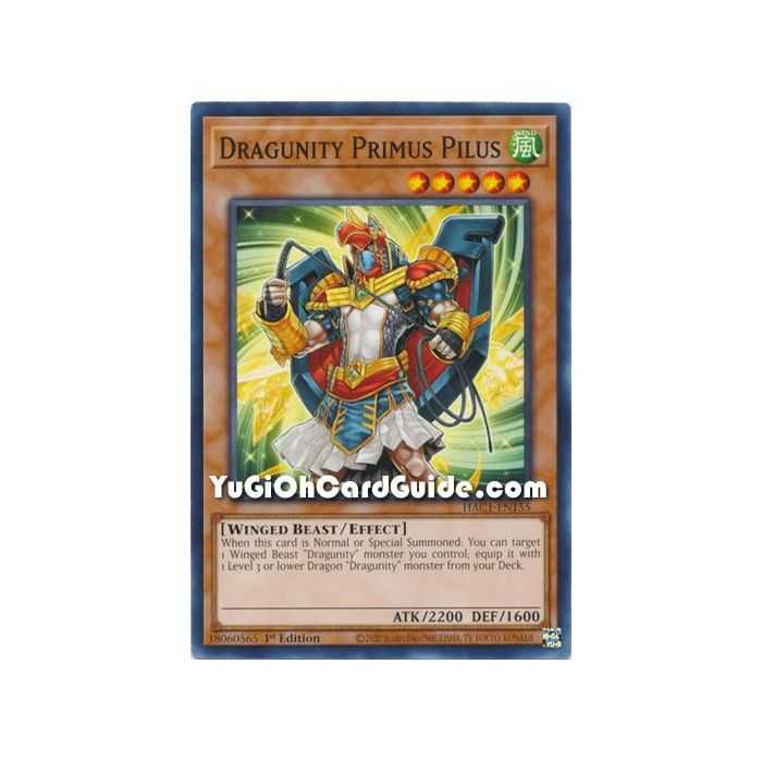 Dragunity Primus Pilus (Common) – Hidden Arsenal Chapter 1 | Carta YUGIOH en México
