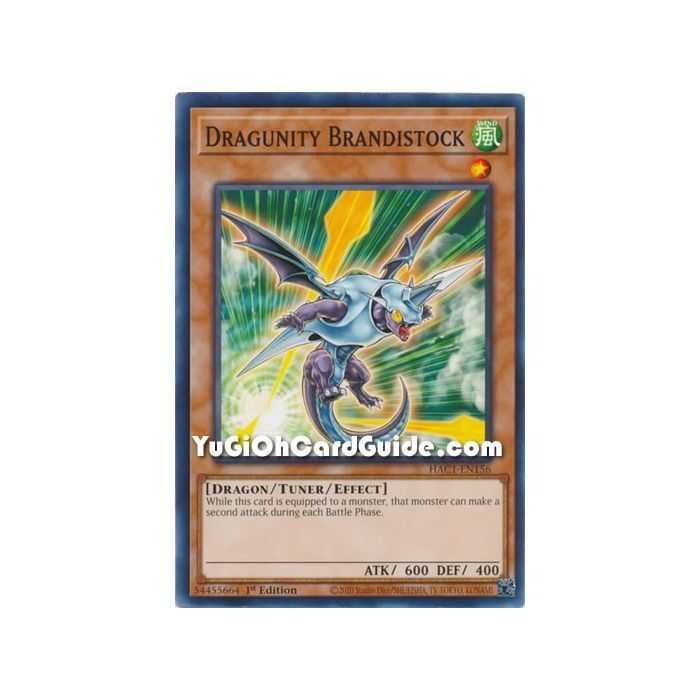 Dragunity Brandistock (Common) – Hidden Arsenal Chapter 1 | Carta YUGIOH en México