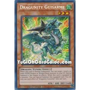 Dragunity Guisarme (Secret Rare) – Hidden Arsenal Chapter 1 | Carta YUGIOH en México