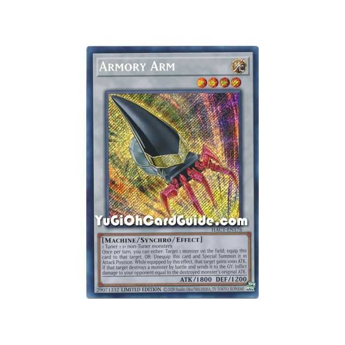 Armory Arm (Secret Rare) – Hidden Arsenal Chapter 1 | Carta YUGIOH en México