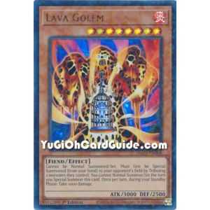 Lava Golem (Ultra Rare/Duel Terminal) – Hidden Arsenal Chapter 1 | Carta YUGIOH en México