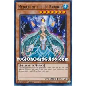 Medium of the Ice Barrier (Common) – Hidden Arsenal Chapter 1 | Carta YUGIOH en México