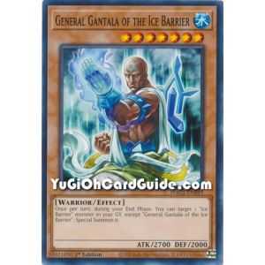 General Gantala of the Ice Barrier (Common) – Hidden Arsenal Chapter 1 | Carta YUGIOH en México