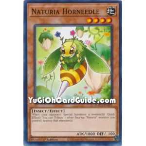 Naturia Horneedle (Common) – Hidden Arsenal Chapter 1 | Carta YUGIOH en México