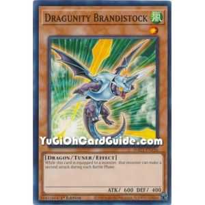 Dragunity Brandistock (Common) – Hidden Arsenal Chapter 1 | Carta YUGIOH en México