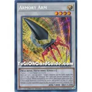 Armory Arm (Secret Rare) – Hidden Arsenal Chapter 1 | Carta YUGIOH en México