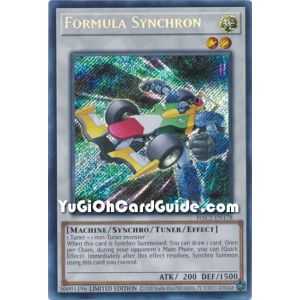 Formula Synchron (Secret Rare) – Hidden Arsenal Chapter 1 | Carta YUGIOH en México
