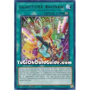 Gagaku-P.U.N.K. Wild Picking (Rare) – The Grand Creators | Carta YUGIOH en México
