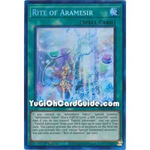 Rite of Aramesir (Ultra Rare) – The Grand Creators | Carta YUGIOH en México