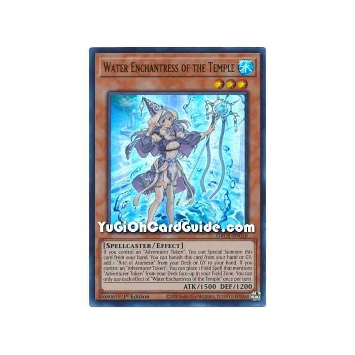 Water Enchantress of the Temple (Ultra Rare) – The Grand Creators | Carta YUGIOH en México