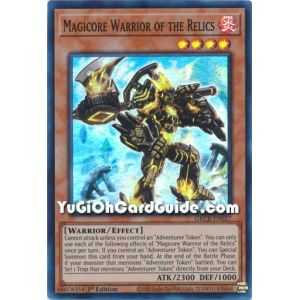 Magicore Warrior of the Relics (Super Rare) – The Grand Creators | Carta YUGIOH en México