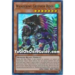 Wandering Gryphon Rider (Super Rare) – The Grand Creators | Carta YUGIOH en México