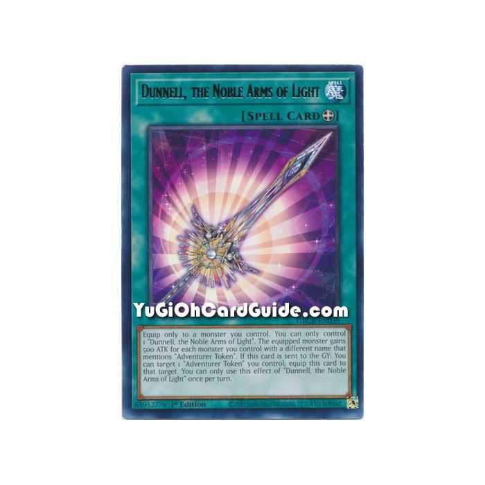 Dunnell, the Noble Arms of Light (Rare) – The Grand Creators | Carta YUGIOH en México