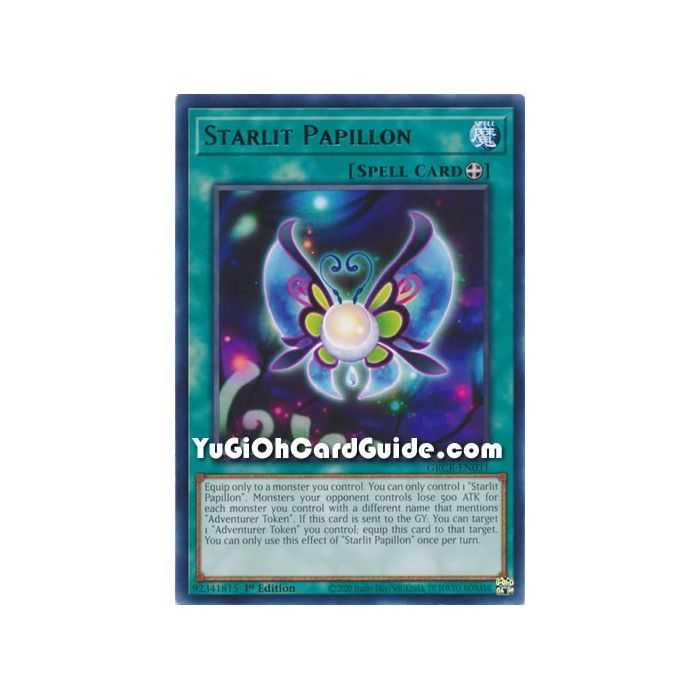 Starlit Papillon (Rare) – The Grand Creators | Carta YUGIOH en México