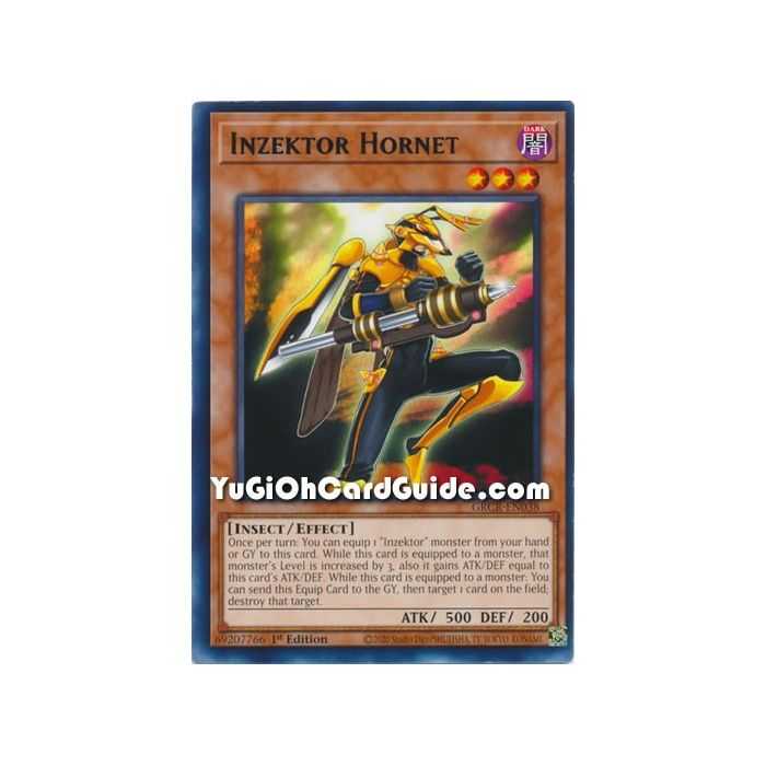 Inzektor Hornet (Rare) – The Grand Creators | Carta YUGIOH en México