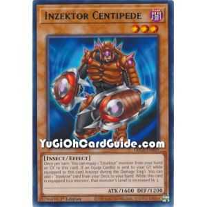Inzektor Centipede (Rare) – The Grand Creators | Carta YUGIOH en México
