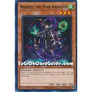 Risebell the Star Adjuster (Rare) – The Grand Creators | Carta YUGIOH en México