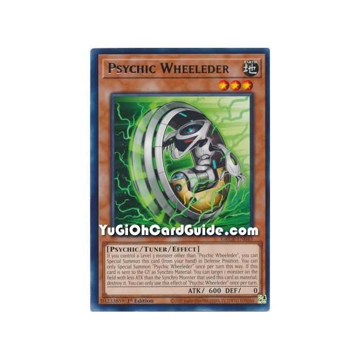 Psychic Wheeleder (Rare) – The Grand Creators | Carta YUGIOH en México