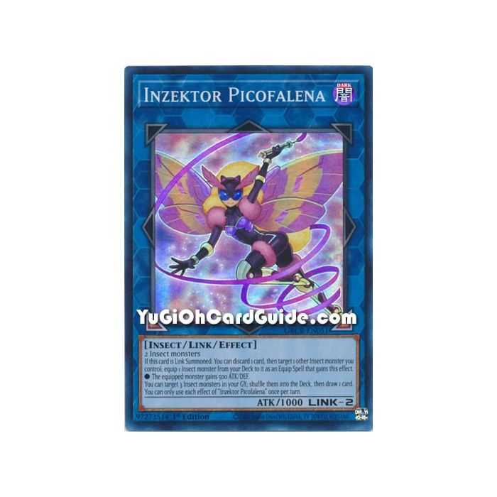 Inzektor Picofalena (Super Rare) – The Grand Creators | Carta YUGIOH en México