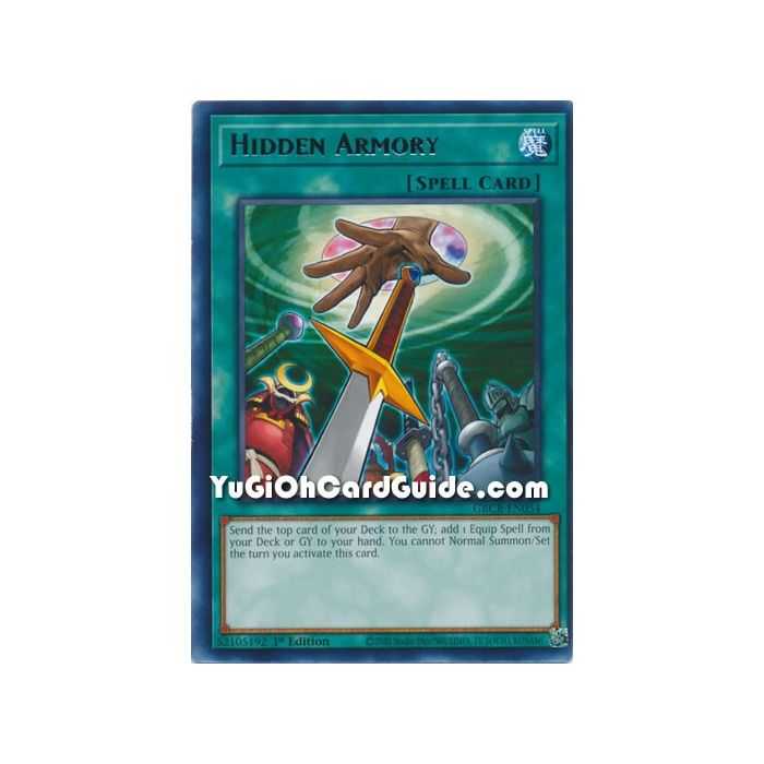 Hidden Armory (Rare) – The Grand Creators | Carta YUGIOH en México