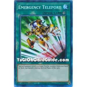 Emergency Teleport (Rare) – The Grand Creators | Carta YUGIOH en México