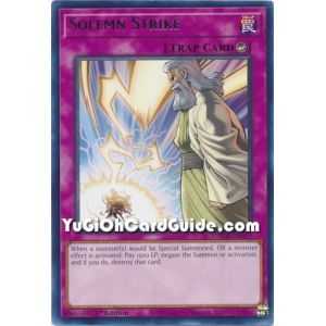 Solemn Strike (Rare) – The Grand Creators | Carta YUGIOH en México