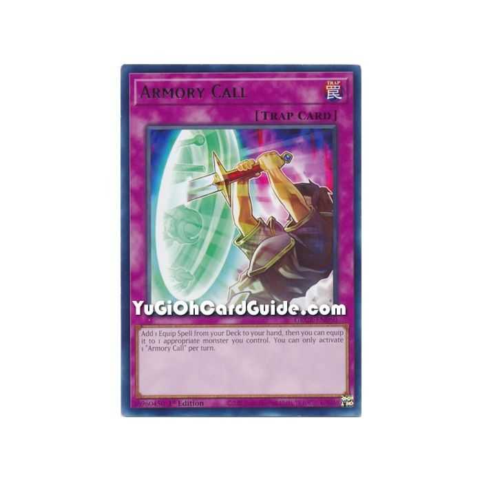 Armory Call (Rare) – The Grand Creators | Carta YUGIOH en México