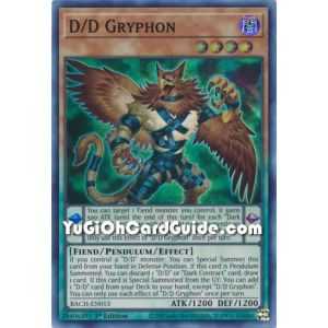 D/D Gryphon (Super  Rare) – Battle of Chaos | Carta YUGIOH en México