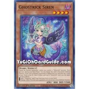 Ghostrick Siren (Common) – Battle of Chaos | Carta YUGIOH en México
