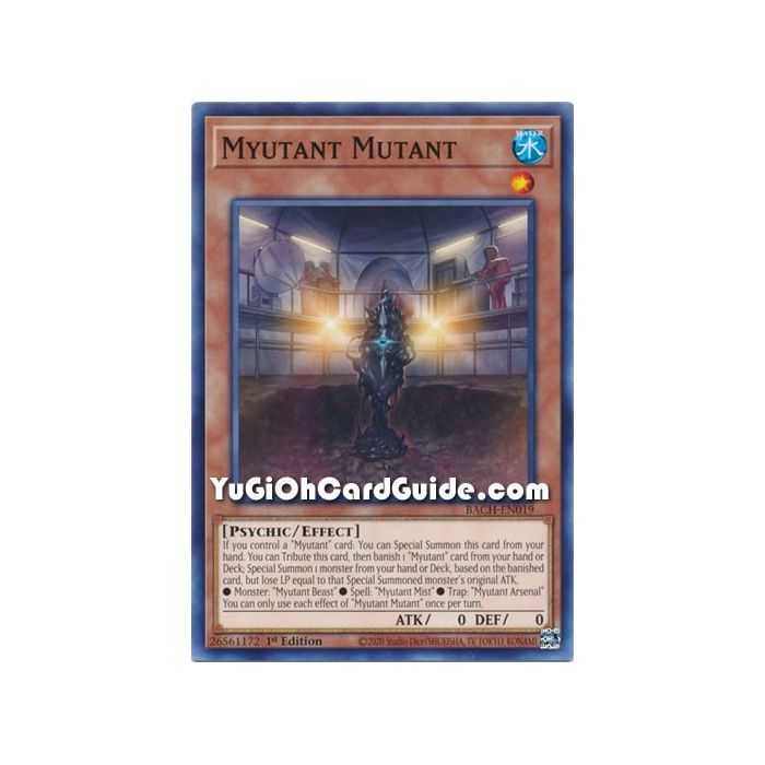 Myutant Mutant (Common) – Battle of Chaos | Carta YUGIOH en México