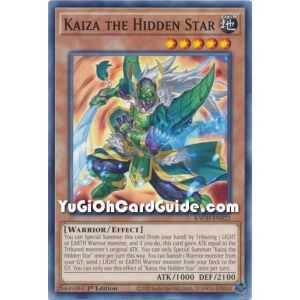 Kaiza the Hidden Star (Common) – Battle of Chaos | Carta YUGIOH en México