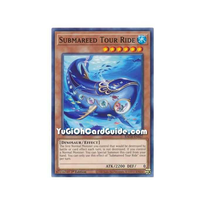 Submareed Tour Ride (Common) – Battle of Chaos | Carta YUGIOH en México