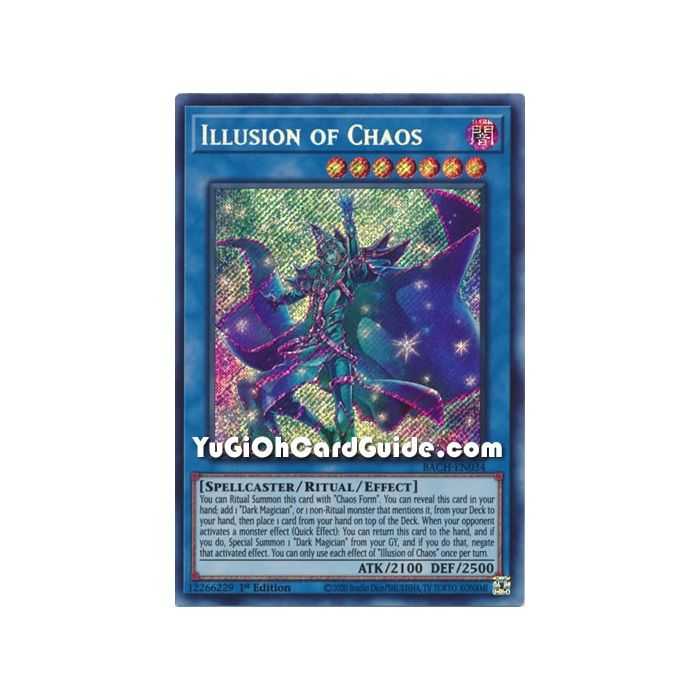 Illusion of Chaos (Secret Rare) – Battle of Chaos | Carta YUGIOH en México