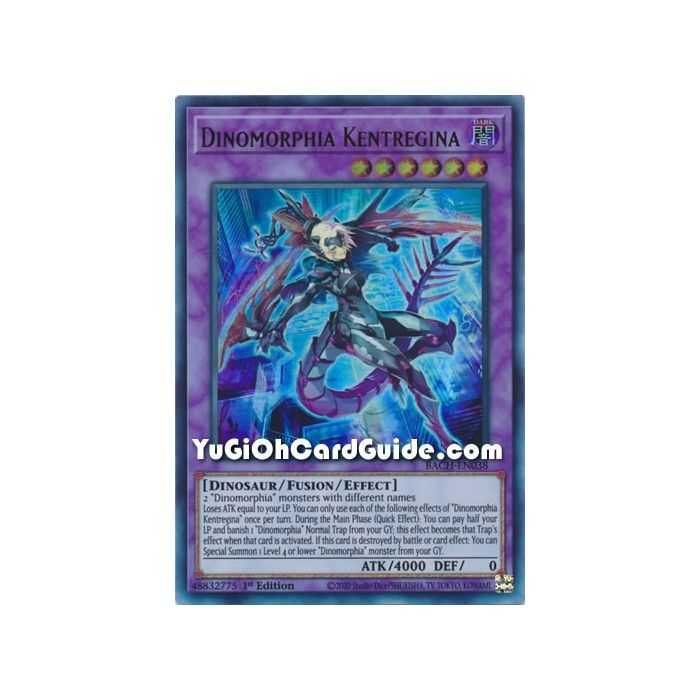 Dinomorphia Kentregina (Ultra Rare) – Battle of Chaos | Carta YUGIOH en México