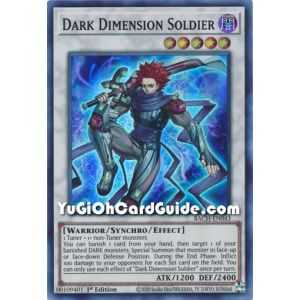 Dark Dimension Soldier (Super Rare) – Battle of Chaos | Carta YUGIOH en México