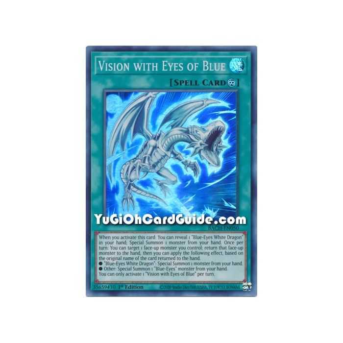 Vision with Eyes of Blue (Super Rare) – Battle of Chaos | Carta YUGIOH en México