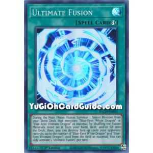 Ultimate Fusion (Super Rare) – Battle of Chaos | Carta YUGIOH en México