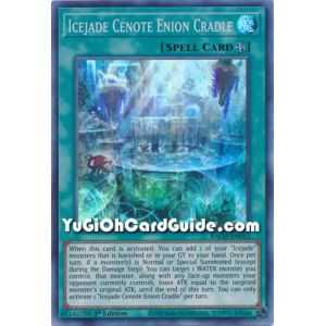 Icejade Cenote Enion Cradle (Super Rare) – Battle of Chaos | Carta YUGIOH en México