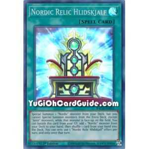 Nordic Relic Hlidskjalf (Super Rare) – Battle of Chaos | Carta YUGIOH en México