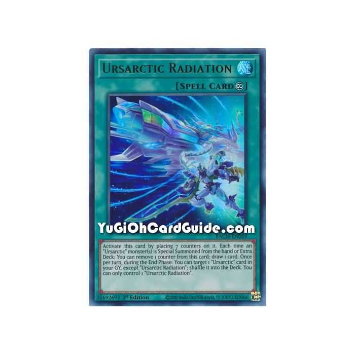 Ursarctic Radiation (Ultra Rare) – Battle of Chaos | Carta YUGIOH en México