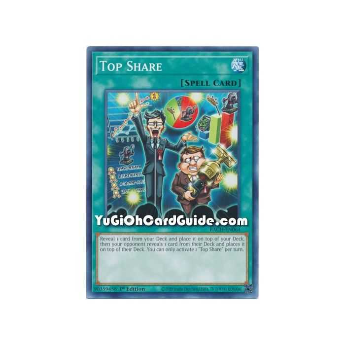 Top Share (Common) – Battle of Chaos | Carta YUGIOH en México